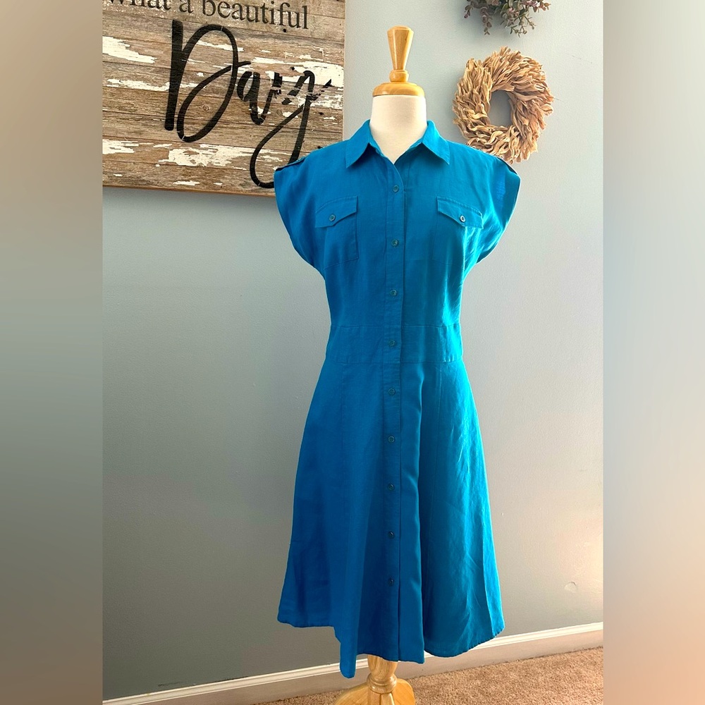 Jones New York linen dress